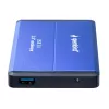 Gembird EE2-U3S-2-B caixa para disco rígido caixa HDD azul 2.5 (EE2-U3S-2-B)