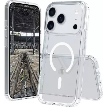 jt berlin BackCase JT Berlin Pankow Clear MagSafe capa para Apple iPhone 17 Pro transparente