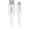 Cabo USB 3.2 Gen 2, USB-A macho > USB-C macho (branco, 0,5 metro)