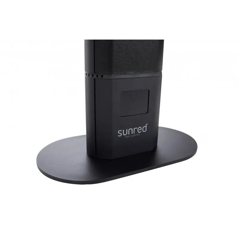SUNRED | Aquecedor | RD-DARK-3000L, Valencia Dark Lounge | Infravermelhos | 3000 W | Preto | IP55