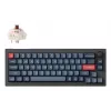 Teclado mecânico Keychron V2 MAX com Gateron Jupiter Brown Switches, preto, layout US