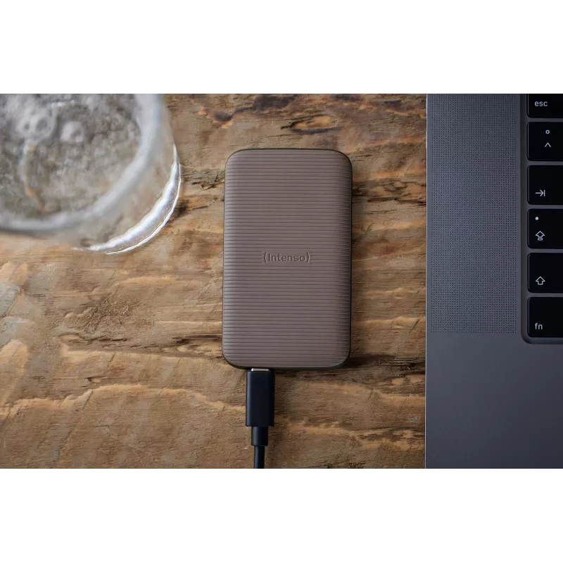Disco SSD Intenso 1 TB Externo USB Type-C 3.2 Gen 2 Castanho