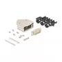 Conector de cabo DeLOCK 67132 D-Sub 15 pinos prateado conector macho