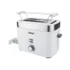 Torradeira Steba TO 10 BIANCO 2 fatias 930 W prateado branco