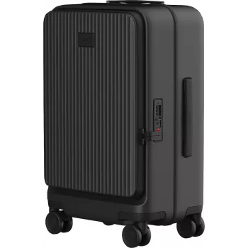 Mala de cabine Xiaomi Front Pocket Concha rígida 38 L, Policarbonato, 364×364 mm, 3,5 kg, preto