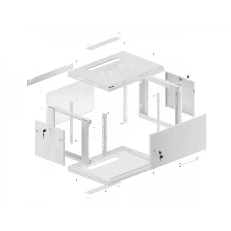 Caixa de parede Lanberg WF01-6406-00S