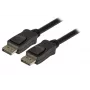 Cabo de ligação EFB-Elektronik DisplayPort 1.2, 4K60Hz, macho-macho, 1 m, preto Fabricante: EFB Elektronik (K5560SW.1)