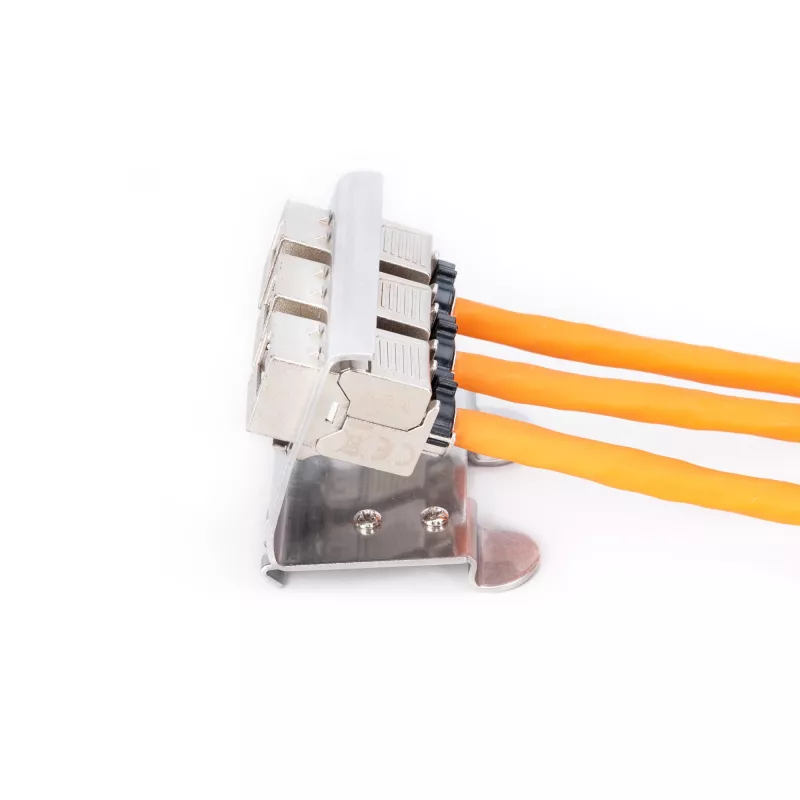 Adaptador Digitus AN-25183 para 3x módulo Keystone aço inoxidável
