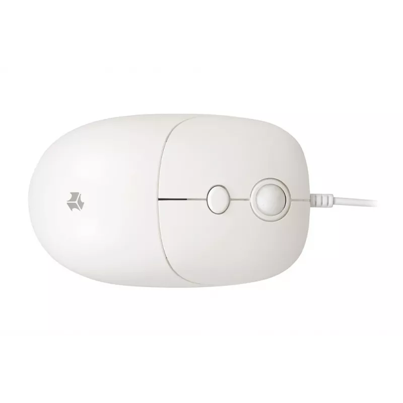 Rato ótico com fio iBOX i011 Seagull, branco