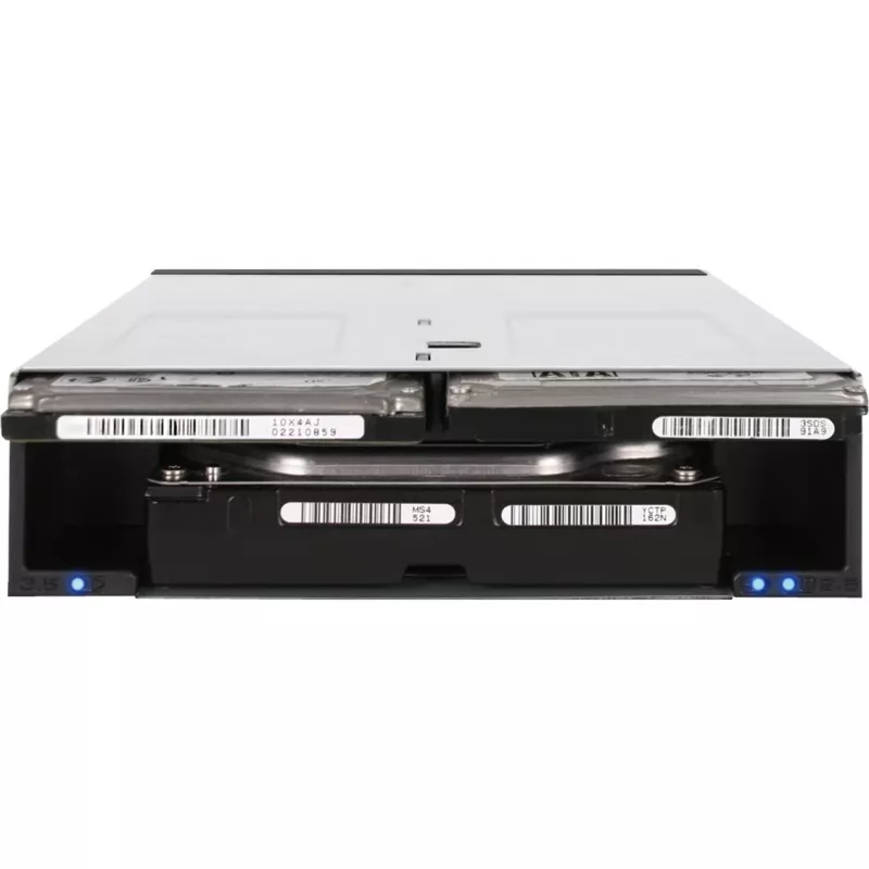 ICY DOCK flexiDOCK MB095SP-B - Caixa para unidades de armazenamento - 2.5, 3.5 (6,4 cm, 8,9 cm) - Preto, prateado (MB095SP-B)