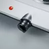 Placa de cozinha de mesa Severin DK 1014 com placa fechada 2 zonas controlo por botão rotativo