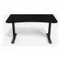 Secretária gaming Arozzi Arena Medium ARENA-MEDIUM-PBK, 140 x 75,5 cm, tapete de microfibra em toda a superfície, Pure Black