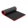 ROLINE Tapete para teclado e rato - Preto, Vermelho