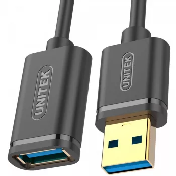 Cabo USB UNITEK Y-C457GBK USB 3.2 Gen 1 (3.1 Gen 1) 1 m USB A preto