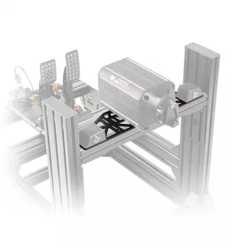 Suporte de montagem Asetek SimSports 460×120×5 mm, aço, preto