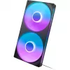 NZXT F280 RGB Core 140mm ARGB PWM pack de 2 preto