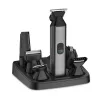 Conjunto de corte de cabelo Maestro MR-661 6-em-1 – preto, conjunto de cuidados multifunções
