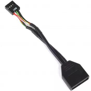 Silverstone G11303050-RT - USB 3.0 - USB 2.0 - Macho/Fêmea - Preto (G11303050-RT)