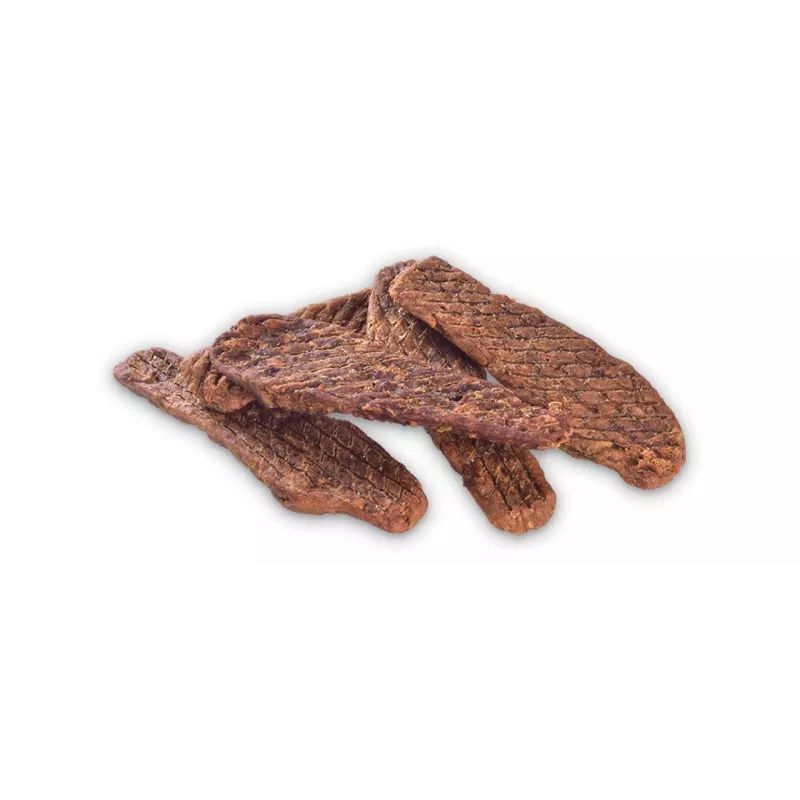 BRIT Meaty Jerky filetes de frango petiscos para cães, 80 g