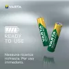VARTA HR03 AAA pilhas recarregáveis Recharge Accu Power 1000 mAh 05703, 4 unid., verde, amarelo