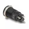 Interruptor de pressão DELOCK 22014, 12 mm, 12 V