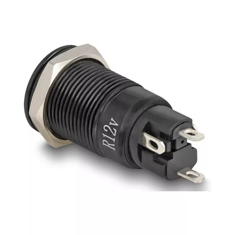 Interruptor de pressão DELOCK 22014, 12 mm, 12 V