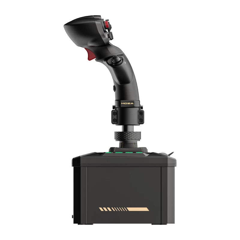 Kit de suporte de voo MOZA AB6 Flight Simulator – preto construção em ABS, alumínio e fibra de carbono, alimentação AC 110–220 V, potência máxima 72 W