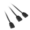 Cabo divisor Kolink ARGB 1-2 30 cm, 5 V, preto