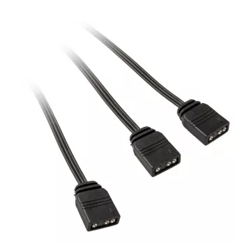 Cabo divisor Kolink ARGB 1-2 30 cm, 5 V, preto