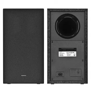 Samsung HW-B650F 3.1ch, 370W, Q-Symphony, soundbar com subwoofer sem fios, DTS Virtual:X