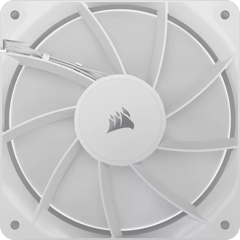 Corsair RS120 PWM ventoinhas de caixa, pack de 3, 120 mm, branco, CO-9050193-WW