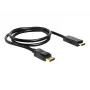 Cabo DisplayPort/HDMI DeLOCK 82586 1 m preto