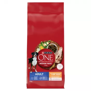 PURINA ONE MED/MAX Adulto Frango e arroz 12kg