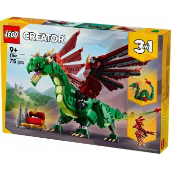 LEGO CREATOR 3 EM 1 31161 Dragão medieval