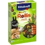 Vitakraft Rollis Party Funny Mix snack para roedores e coelhos, 500 g