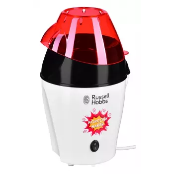 Máquina de pipocas Russell Hobbs Fiesta preto, vermelho, branco 1200 W