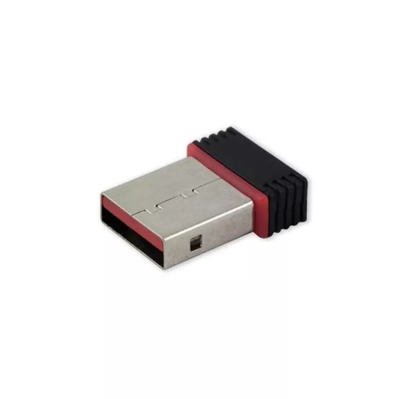Adaptador de rede USB sem fios SAVIO CL-43 Wi‑Fi 4 (802.11n) 150 Mbit/s, Realtek RTL8188CU, preto