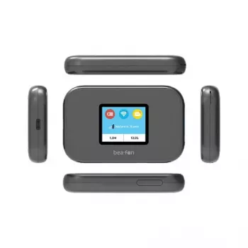 Router 4G Beafon MR3 – router LTE móvel compacto, preto