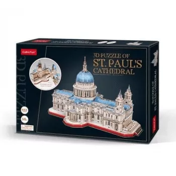 Puzzle 3D CubicFun St. Paul’s Cathedral modelo 306-20270 — kit de réplica arquitetónica