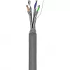Cabo de rede Wentronic Goobay CAT 6, S/FTP (PiMF), cinzento, 305 m – mistura de cobre CCA, AWG 23/1 (sólido), PVC (95696)