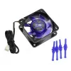 NOISEBLOCKER Ventoinha de caixa BlackSilentFan XR2 60 mm