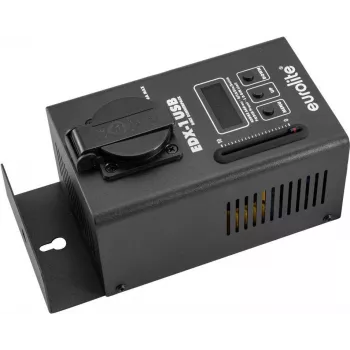 Dimmerpack EUROLITE EDX-1 DMX USB 4 canais 10A