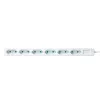 Extensão de energia LogiLink LPS231 1.5m 6 tomadas AC interior branco