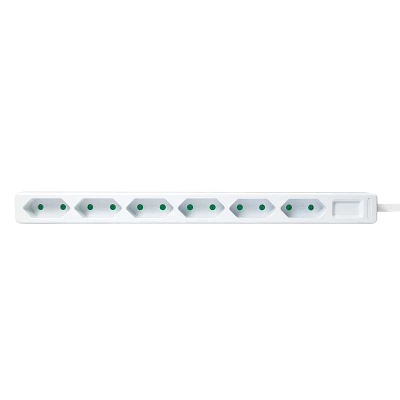 Extensão de energia LogiLink LPS231 1.5m 6 tomadas AC interior branco