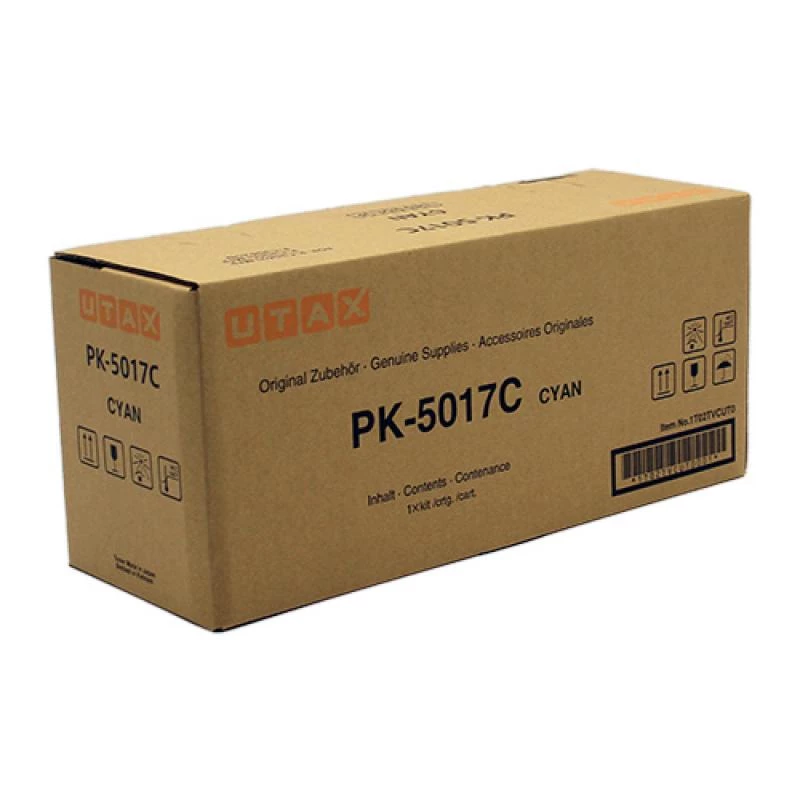 Cartucho de toner UTAX 1T02TVCUT0 1 unid. original ciano