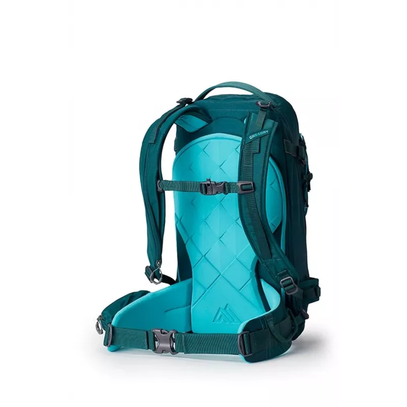 Mochila de caminhada para mulher Gregory Targhee 30 l XS/S verde