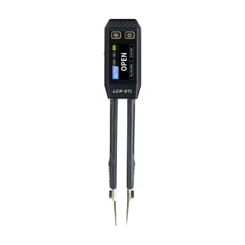 Medidor LCR digital de pinça Fnirsi LCR-ST1 – testador LCR prático para componentes SMD