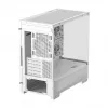 Caixa PC Midi Tower DeepCool CG380 3F WH — branco, 235×437×451 mm, suporta 2,5 polegadas/3,5 polegadas, fonte de alimentação em baixo, 3x ventoinhas 120 mm pré-instaladas