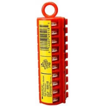 3M 7000058782 Conjunto de etiquetas de identificação impressão 0 - 9 STD-0/9
