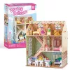 Kit de montagem de casa de bonecas CubicFun P645H — montagem 3D em papel/cartão, Dreamy